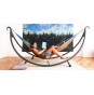 EAGLES NEST OUTFITTERS ENO-SOLO POD SINGLE HAMMOCK STAND CHARCOAL